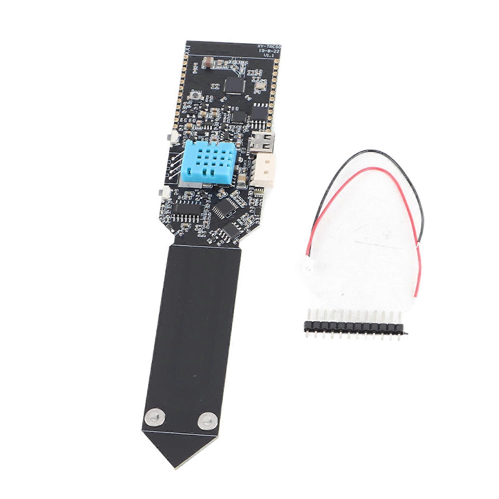 For TTGO T Higrow ESP32 WiFi Bluetooth DHT12 Soil Temperature Humidity Electrolyte Sensor Module