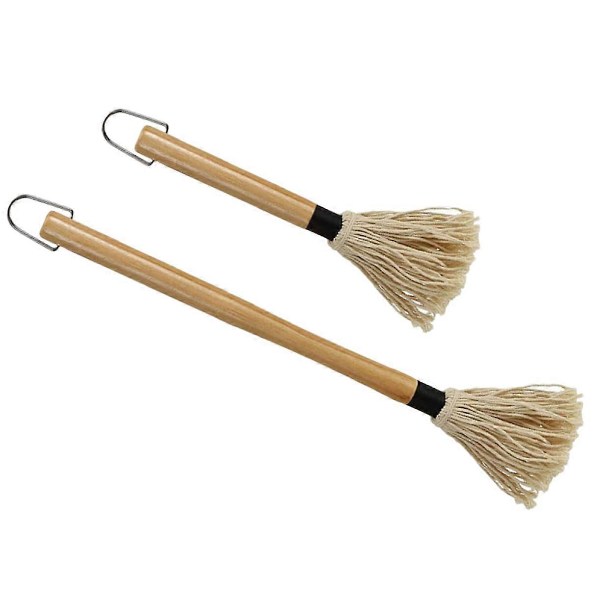 2 Basting Mops BBQ Accessory Set for Large BBQ