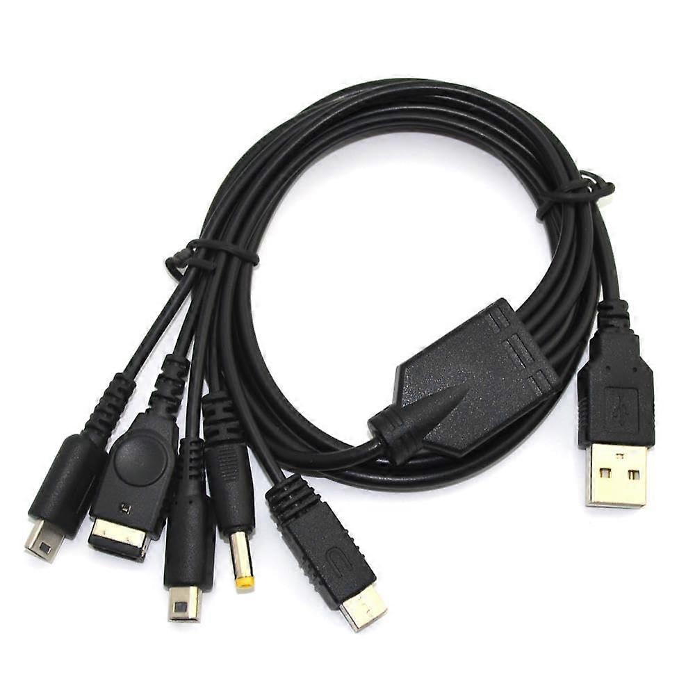 for 10pcs 5 in1 USB Charging Cable Cords for PSP for U for for SP Game Console