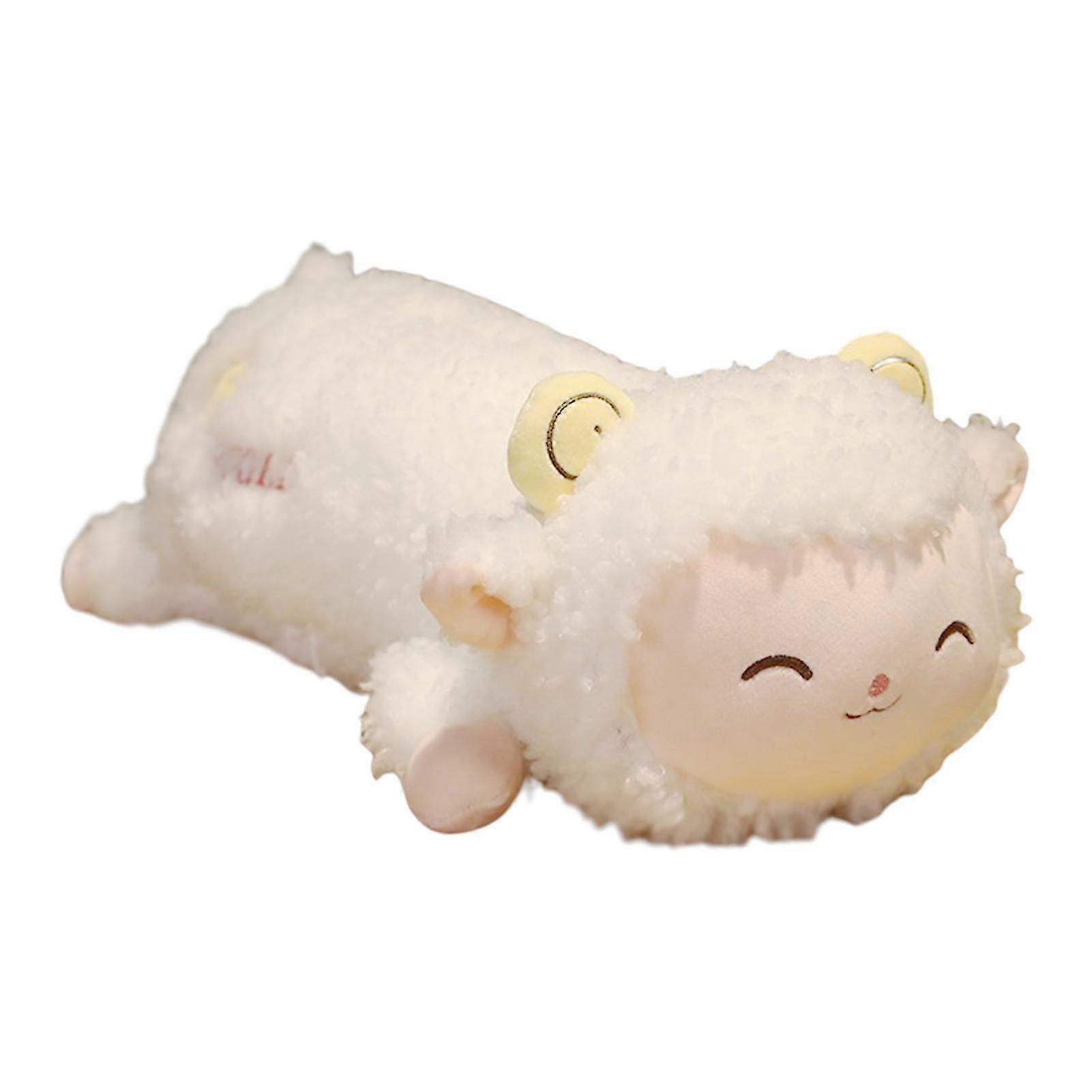 Lamb Plush Hugging Pillow Anti-wrinkle Plush Material Gift For Christmas Birthday