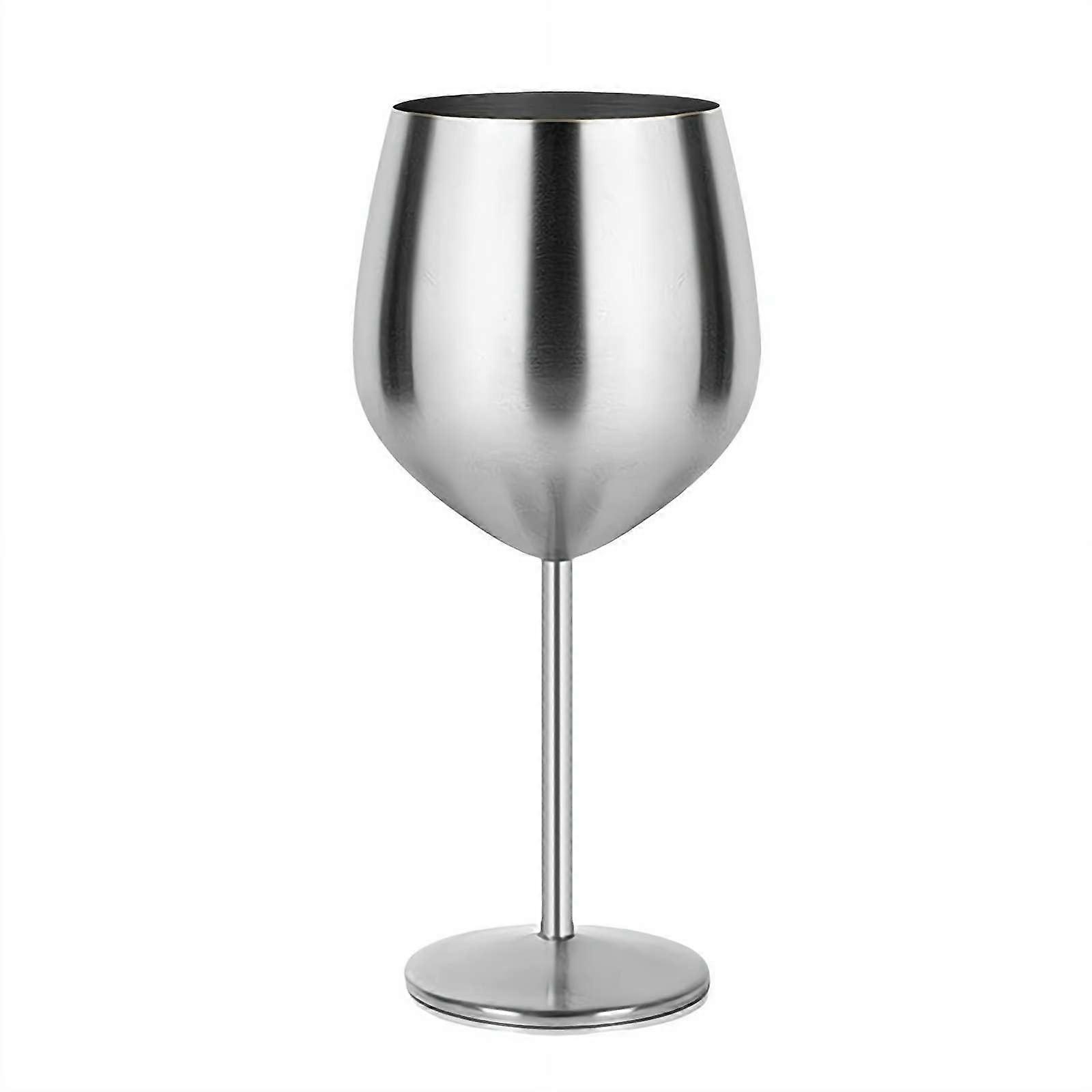 Gobelet en acier inoxydable incassable de 53 cl avec poignée argentée, isotherme pour boissons chaudes et froides.