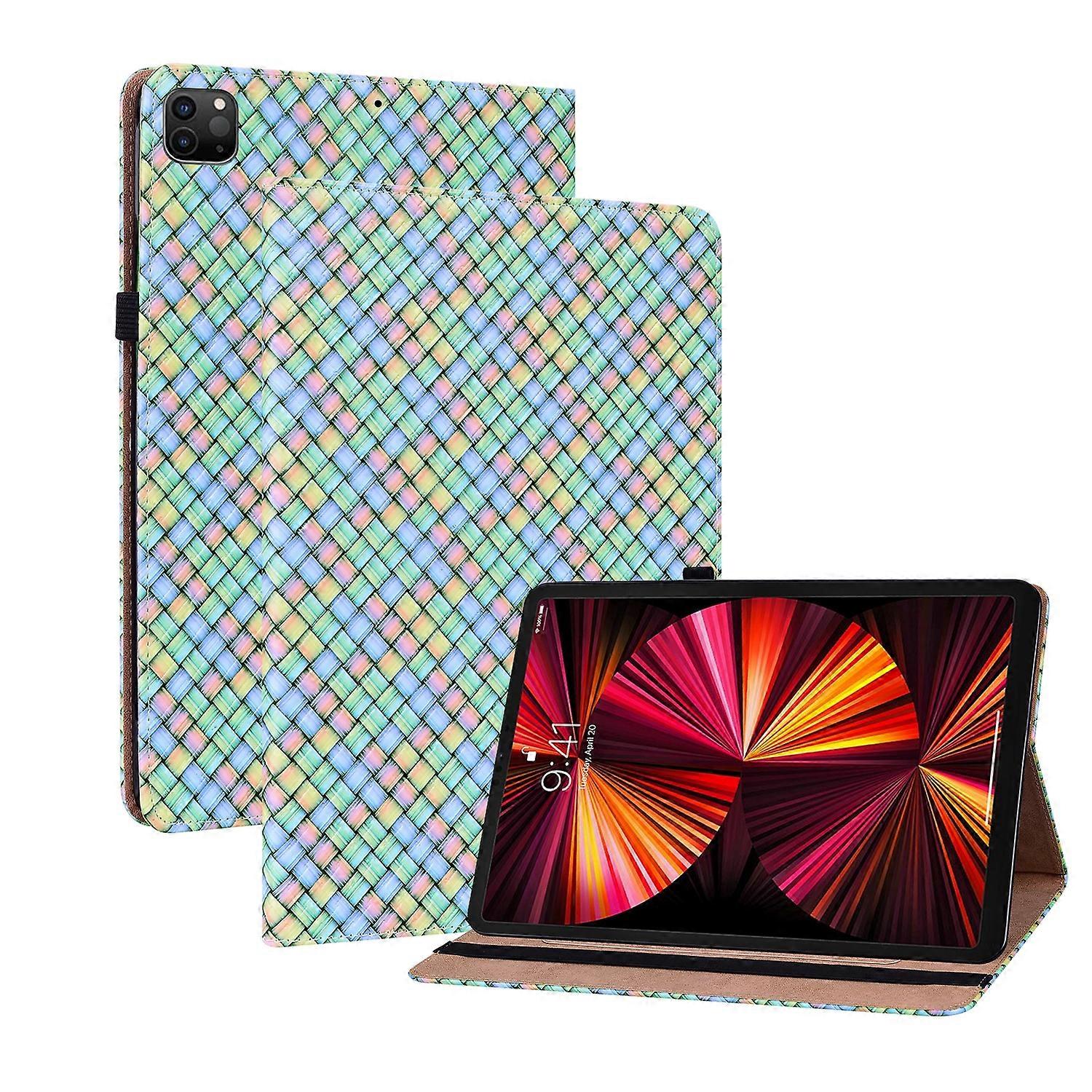 Color Weave Smart Leather Tablet Case For iPad Pro 11 2021 / 2020 / 2018 / Air 2020 10.9 For iPad Pro 11 2018 / 2021 / 2020 / Air 4 2020