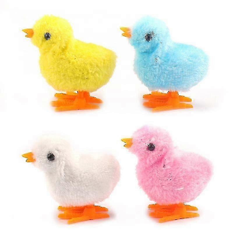 Wind Up Chicken Clockwork Játék Húsvéti tojás ugráló játékok gyerekeknek 4 db