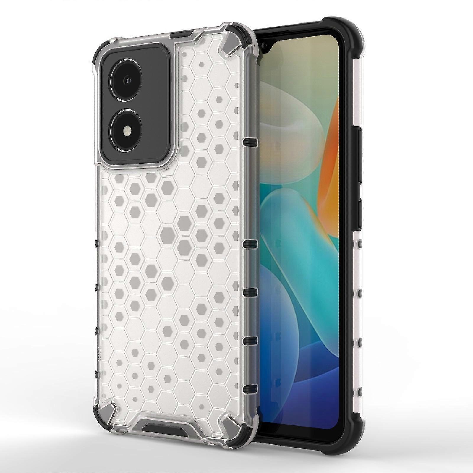 For vivo Y02s Honeycomb Phone Case