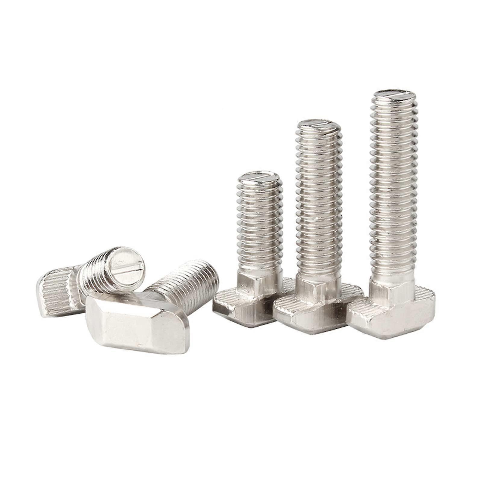 Metric M8 x 45mm Thread T Slot,Drop-in Bolt T-Bolt,Hammer Head Bolt,T Screw Stud for 4040 Series