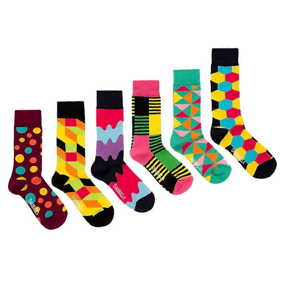 Oddballs Favourites 6 Pack Sock Bundle - Multi