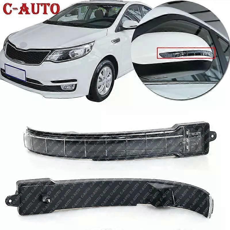 Left Right Car LED Turn light Signal light Side Rearview Mirror Lamp compatible for  KIA K2 2011 2012 2013 2014 2015 2016 2017 Flashing lamp