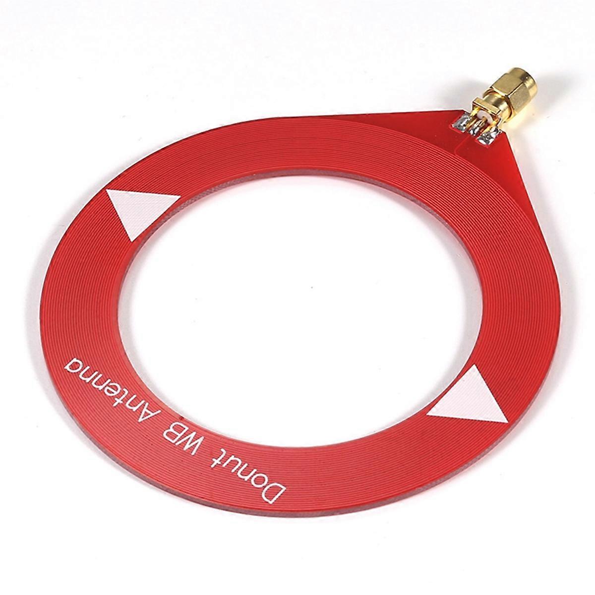 Donut Broadband Antenna 10kHz-180MHz for Radio Walkie Talkie SDR Blue