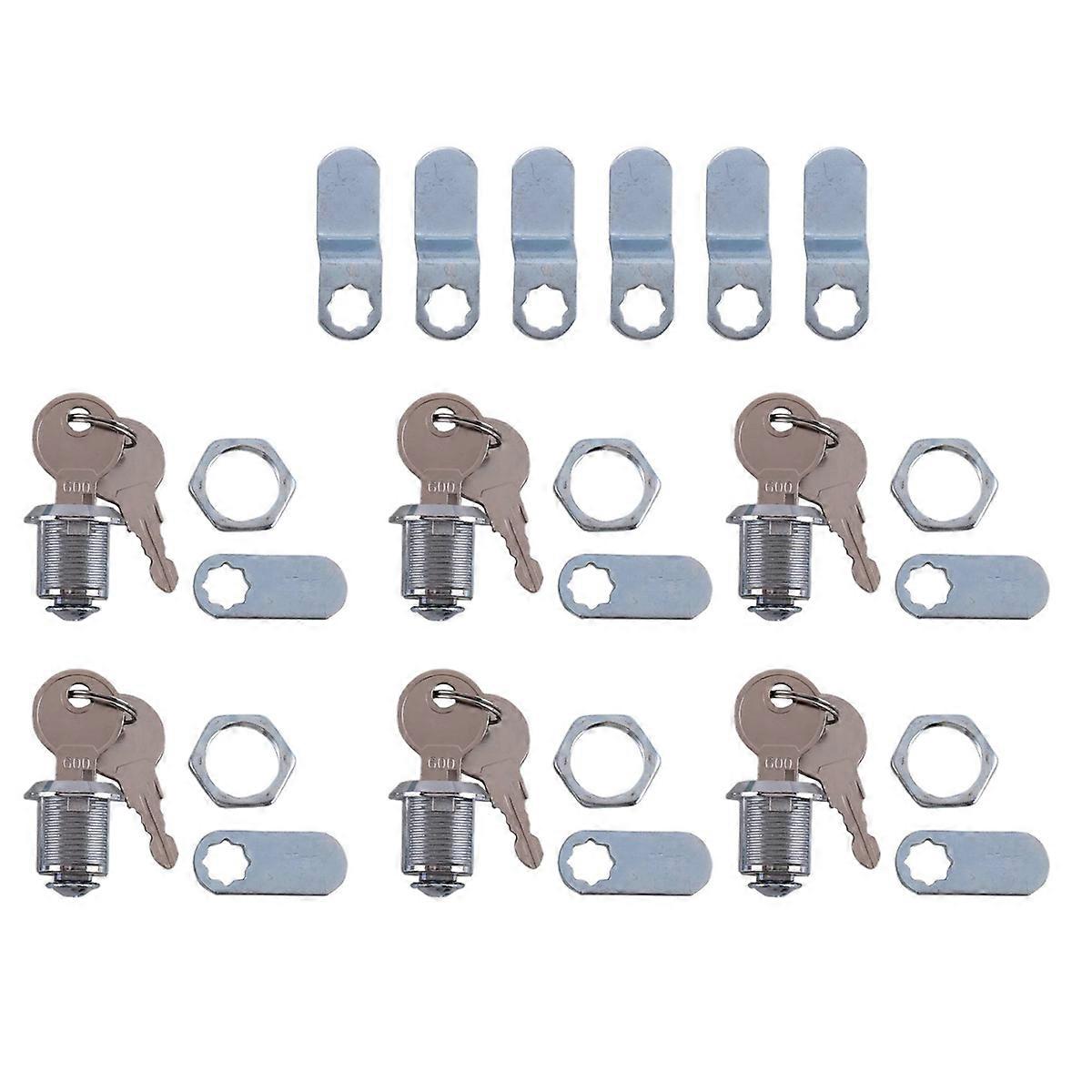 Cam Locks Cabinet Lock Keyed, for 3/8In Max Panel Thickness