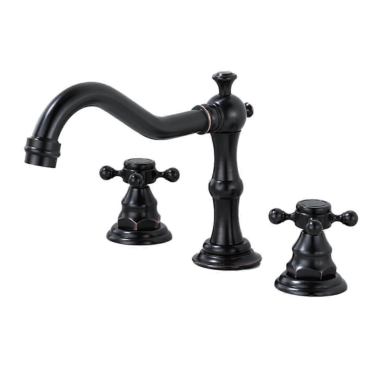Hot and Cold Control Valve Mixer Handle Bathroom Faucet A