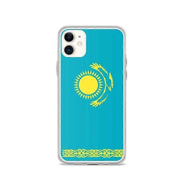 iPhone Case - Kazakhstan - Official Flag - Flexible - Multicolor - Compatible with iPhone 11