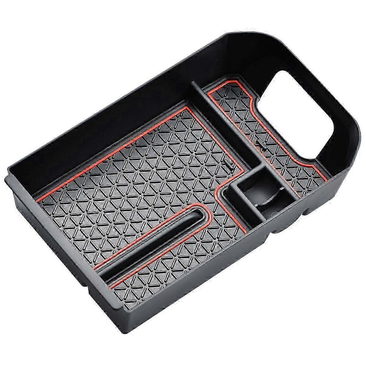 Universal Center Console Organizer Tray Armrest Storage Box for Cars 2019 2020 2021
