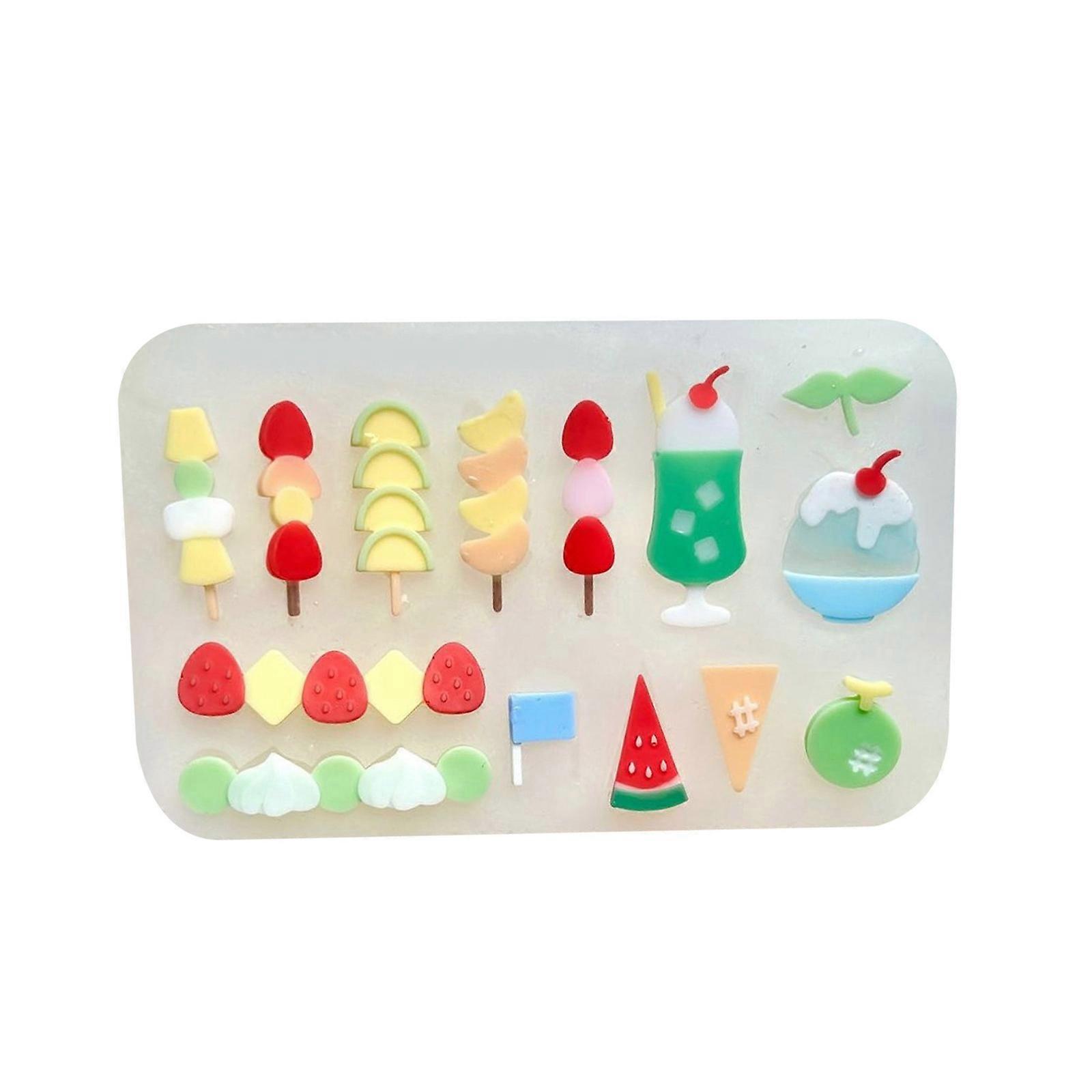 Crystal Fruit String Silicone Mold Handy Accessory Mold Suitable for Artists Students and Craft Enthusiasts