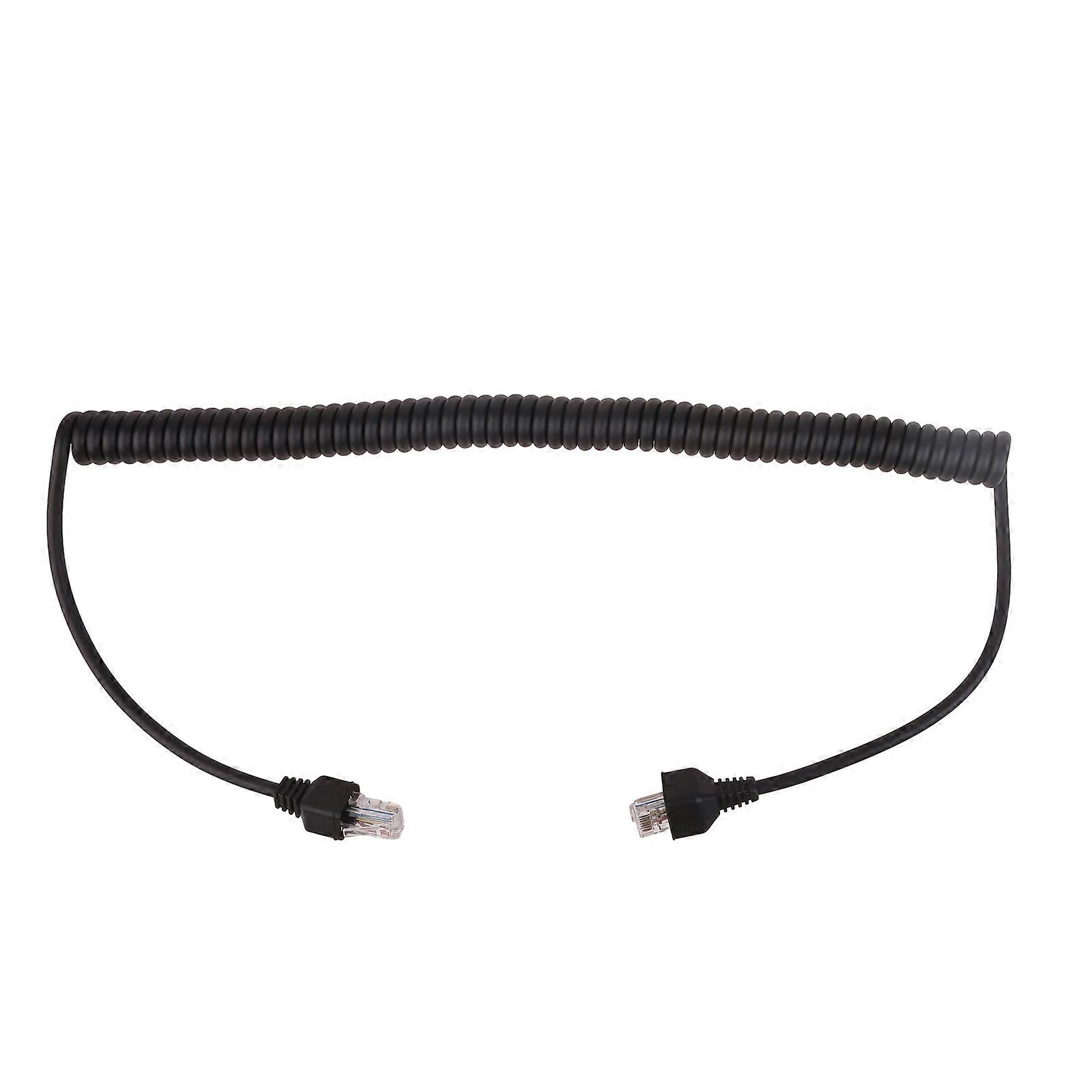 Replacement Wire RJ45 Cable for Yaesu FT450 FT817 FT857 FT897 Replace MH31A8J Radio Speaker Microphone WalkieTalkie