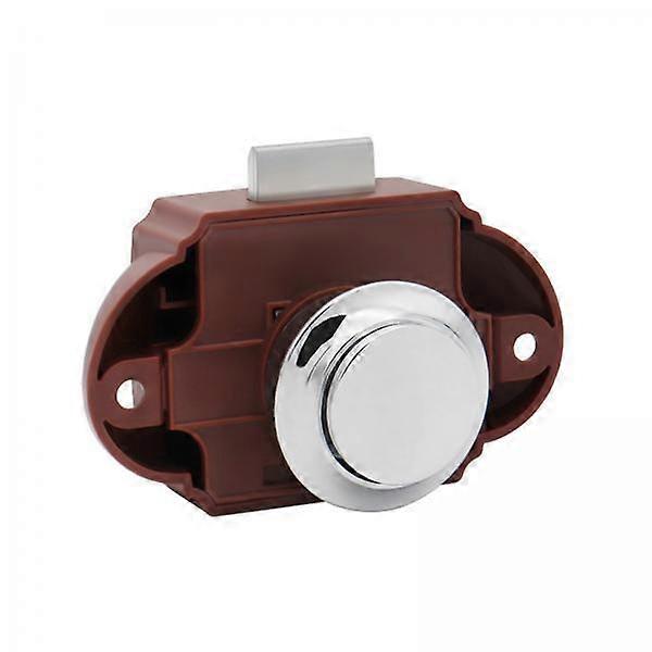 10x Push Button Drawer Lock RV Rv Boat Hardware, Latch Button Lock Rv Car Push