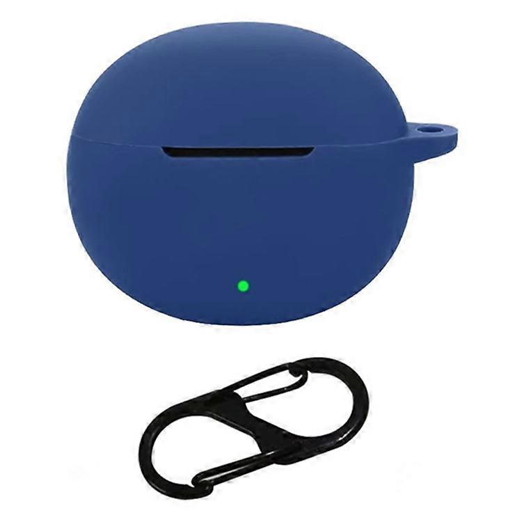 متوافق مع حافظة سيليكون Realme Buds T01 مع غطاء واقي لسماعات بلوتوث مضادة للإبزيم