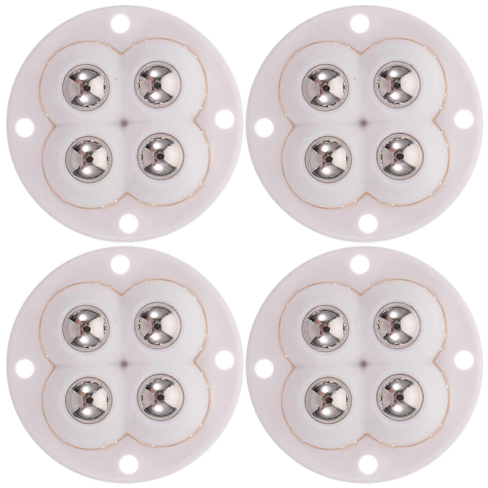 Caster Wheels with Self-Adhesive Feature, Ideal for Bedside Tables