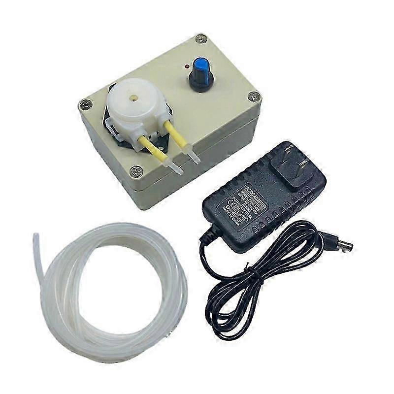 Industrial Grade Adjustable Peristaltic Pump Ab21 Titration Pump Control Flow US PLUG