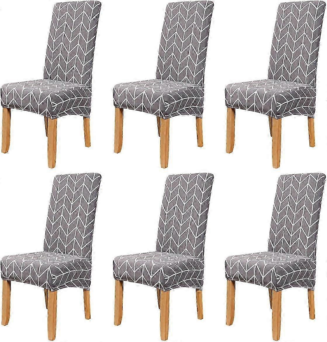 Stretch Chair Slipcovers - Washable Spandex Covers for Dining & Wedding