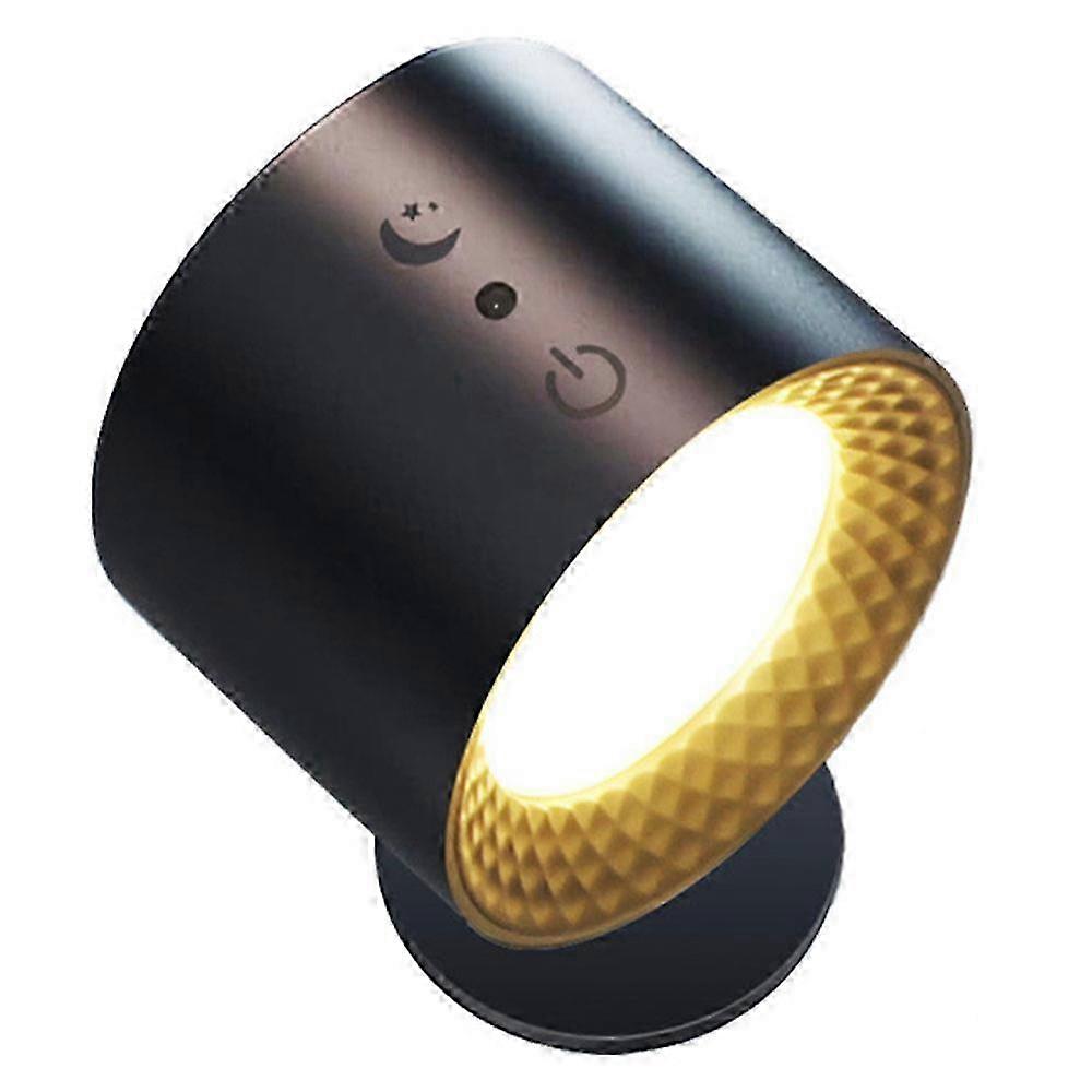 Magnetic Wall Spotlight - Touch Remote - Black