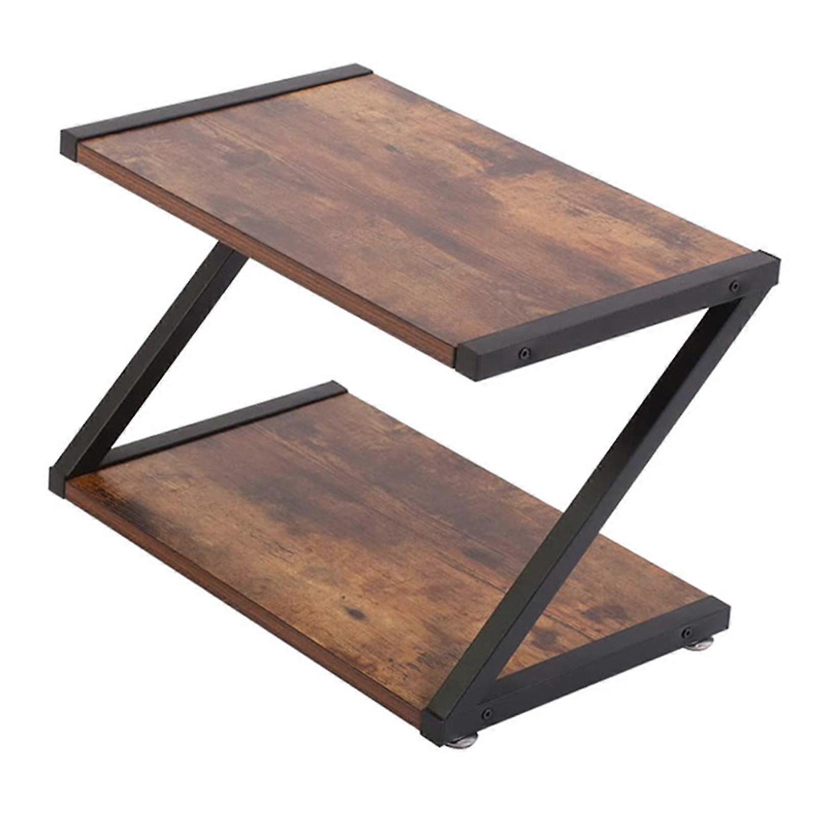 Under Desk Printer Stand Shelf for Small Space Bedroom and Tabletop Use