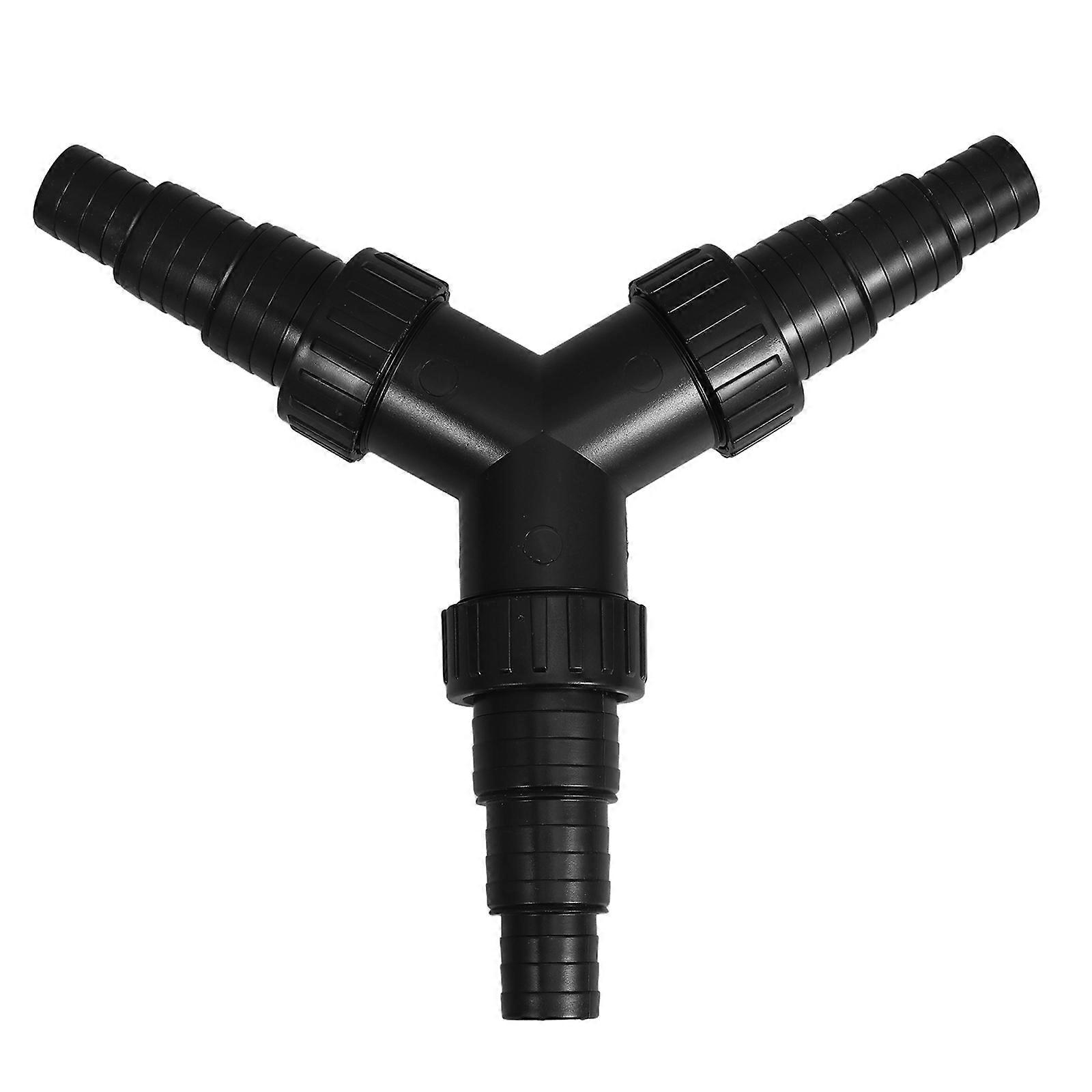 Irrigation , PVC Y-Type Hose Adapter for Dual Outlet Connections