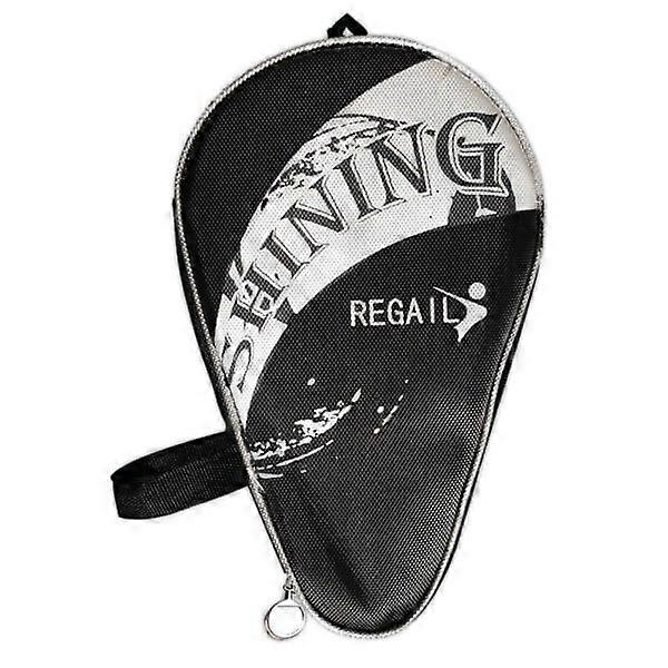 Table Tennis Racket Bag Ping Pong Paddle Case With Belt