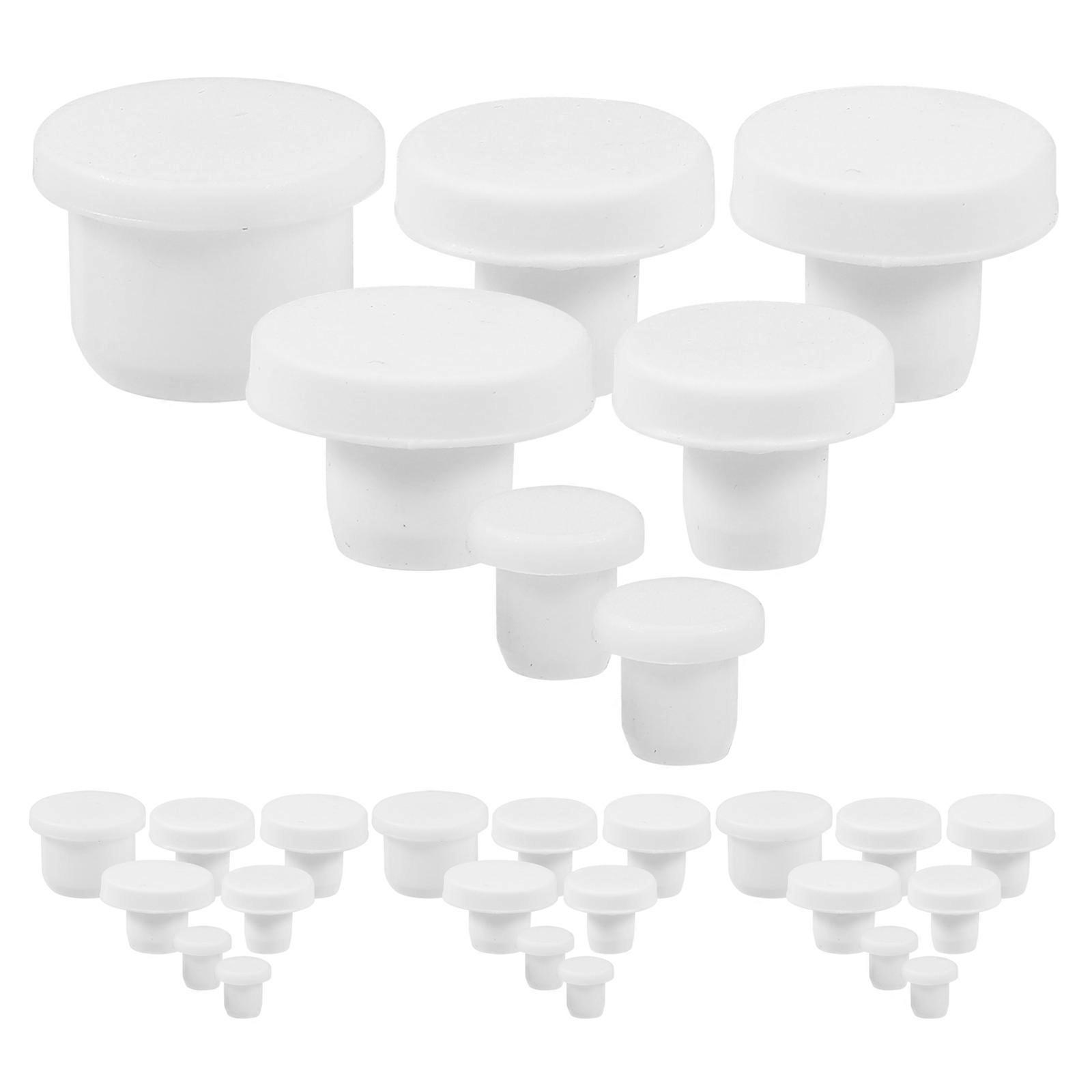 35pcs Silicone Stopper Replacement Plug for Tubes Salt Bottles Pepper Shakers