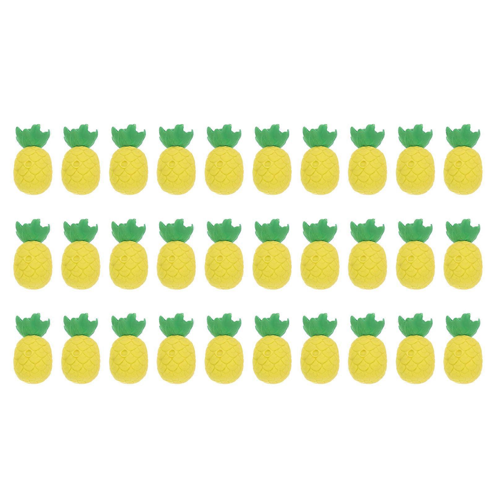 Cartoon Fruit Erasers, Efficient Erasing, Designed for Student Use