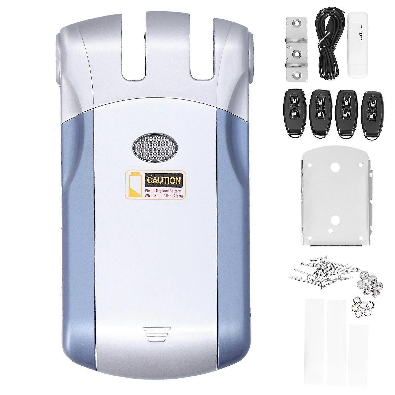 Wireless Keyless Intelligent Lock - Remote Control - Bluetooth, Anti-Thief Home Security