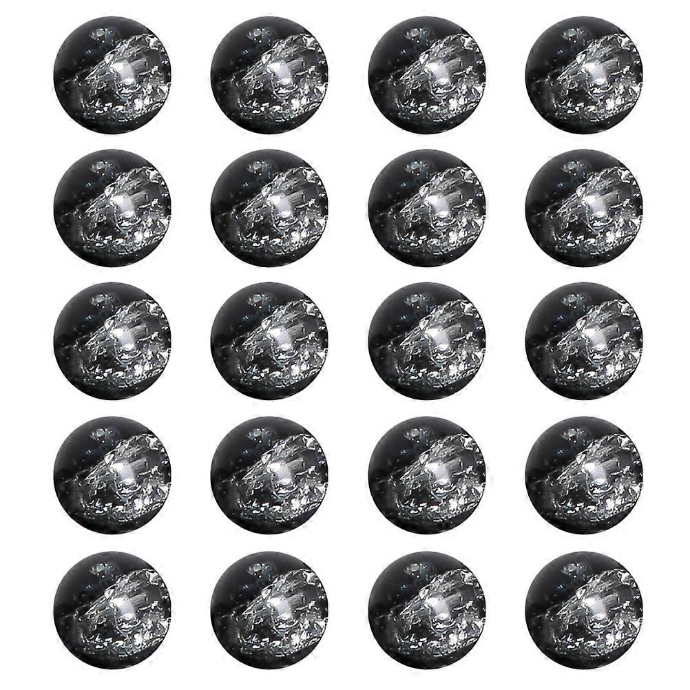 DIY Necklace Beads for Jewelry Making Agate Stone Round Beads for Bracelets and Necklaces 50Pack