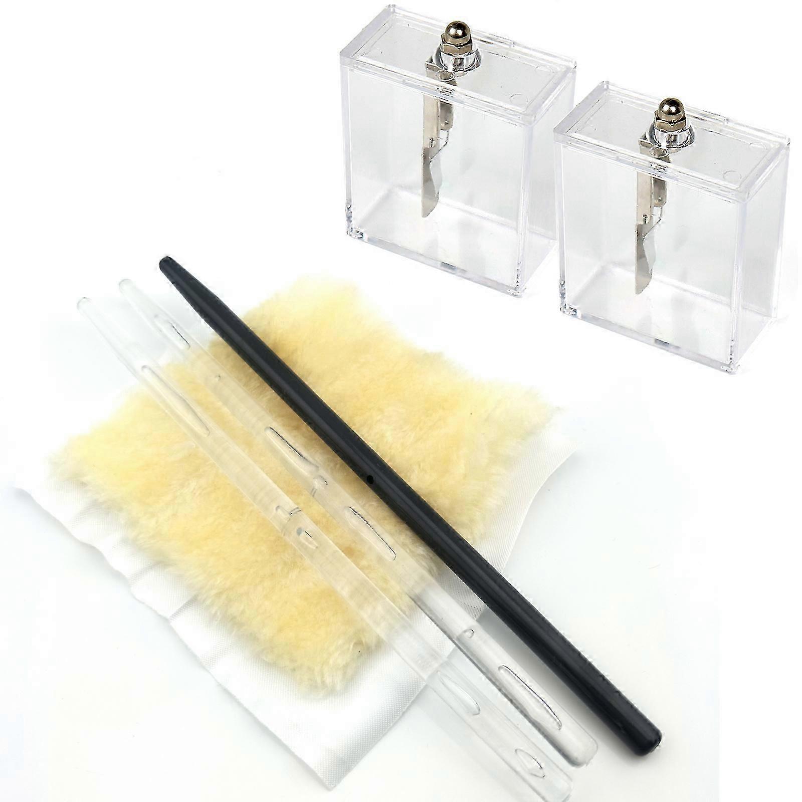 Physic Lab Plastic & Rubber rod Silk Foil Electroscope Static Electricity Experiment Friction Electrification Teaching Equipment