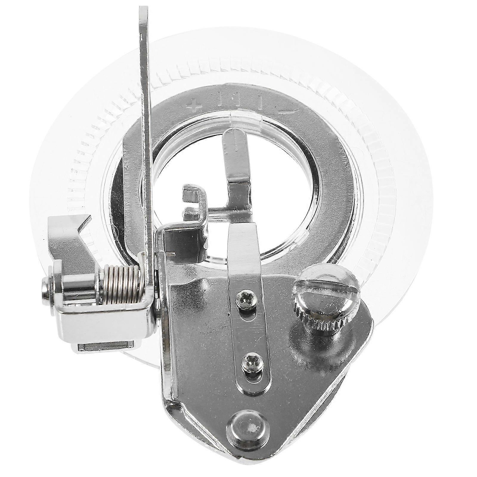 Professional Presser Feet Sturdy Sewing Foot Silver Smooth Surface Patterning 1Pack