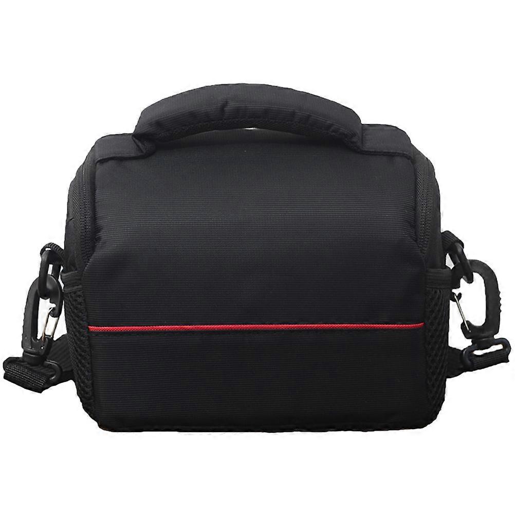 Durable Padded DSLR Camera Shoulder Bag with Crossbody Design, Zippered Closure and Extra Storage