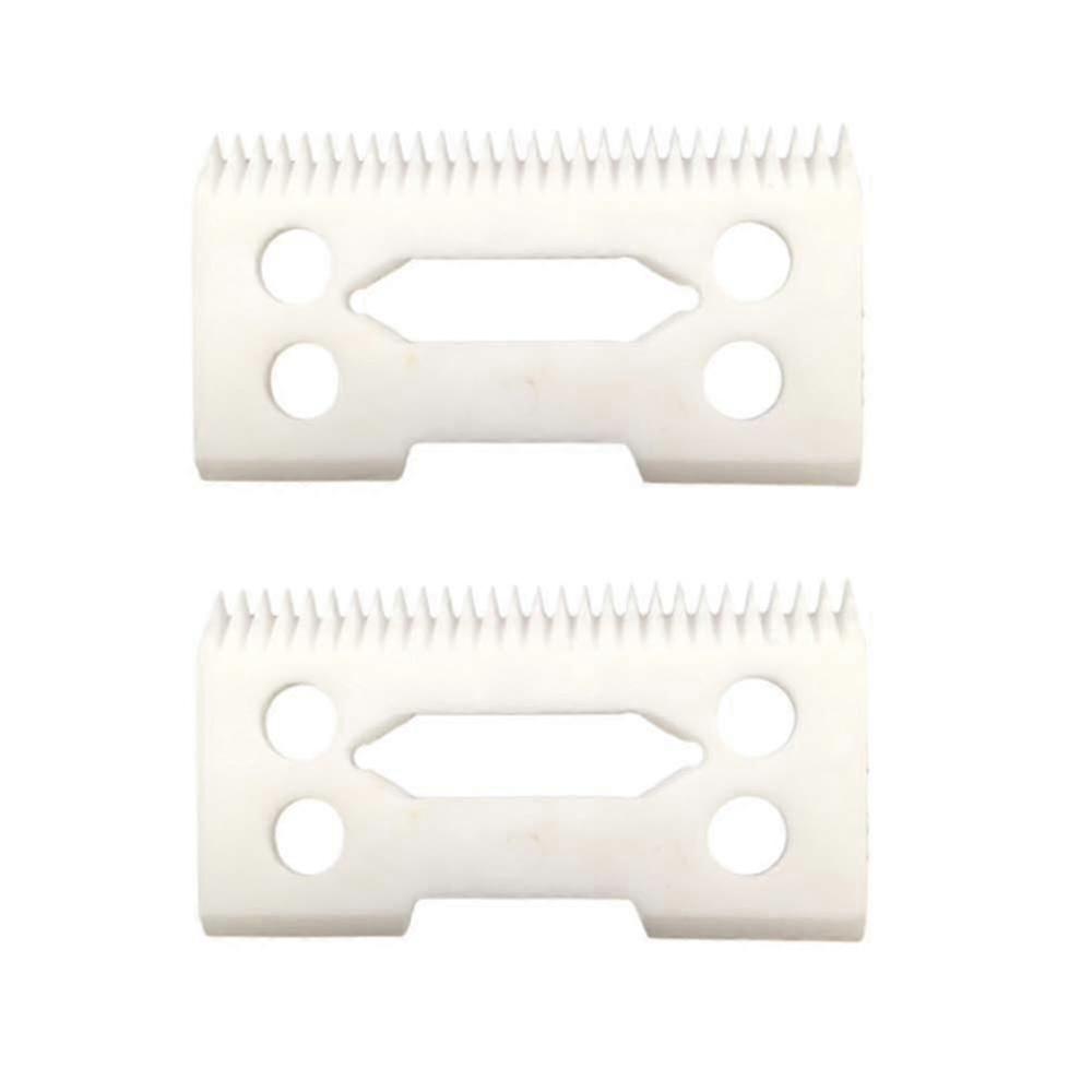 Professional Ceramic Clipper Blades 2 Hole2-hole Clipper Ceramic Blade Cutter,ceramic Clipper Replacement Blades(2pcs)