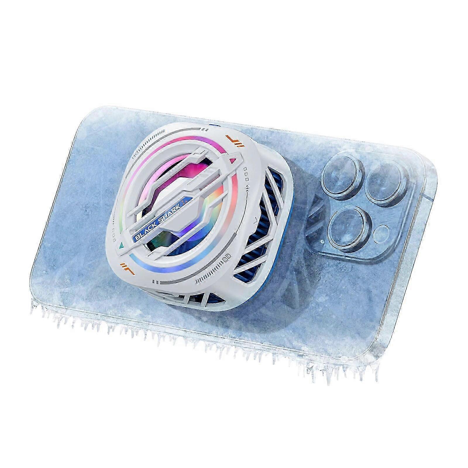 Black Shark magneettinen matkapuhelimen jäähdytin 3 kannettava kevyt matkapuhelimen jäähdytystuuletin, jossa on suurempi jäähdytysalue puhelintabletille