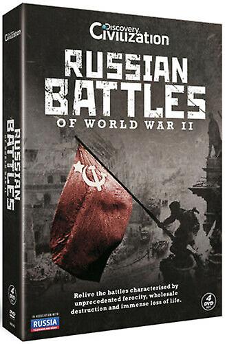 Russian Battles of World War II DVD (2012) cert E 4 discs - Region 1