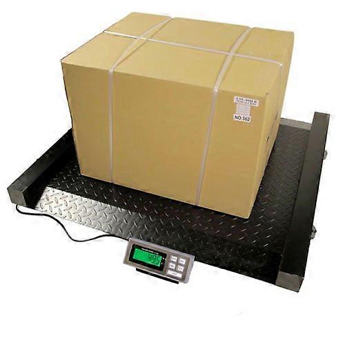 2000 Lb X 0.5 Lb Lds Drum Scale 52"w X45"h Heavy Duty With Back Lit Lcd
