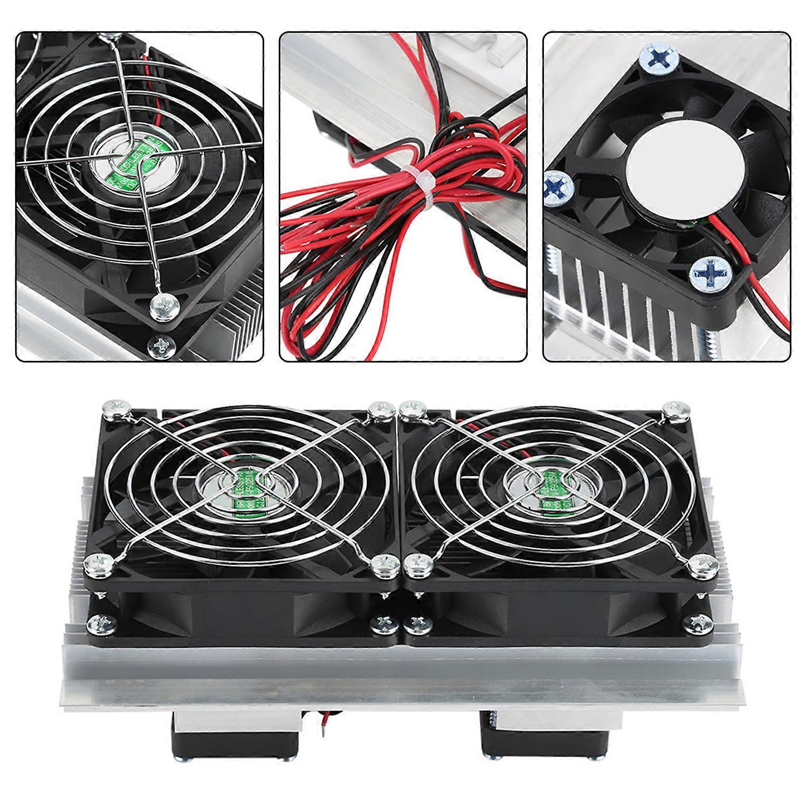 Semiconductor Refrigeration Cooling Device, 12A 12V Thermoelectric Cooler, DIY Mini Fridge