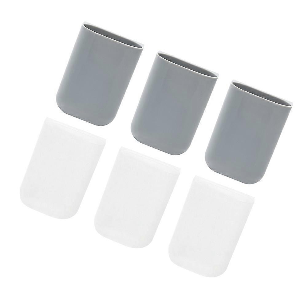 Desk Pen Storage Boxes Stationery Organization Students Accessories 6Pcs