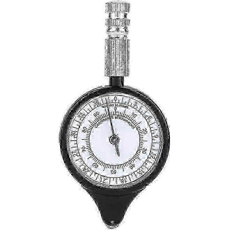 Curvimeter Map Curvimeter, Rangefinder and Opisometer for Measuring Distances on Maps, Compatible with Various Measurement Needs.