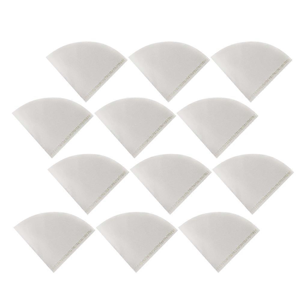 Coffee Making Filters Cone Shaped Unbleached Coffee Filter Papers Sturdy Resistant Tearing 100Pack