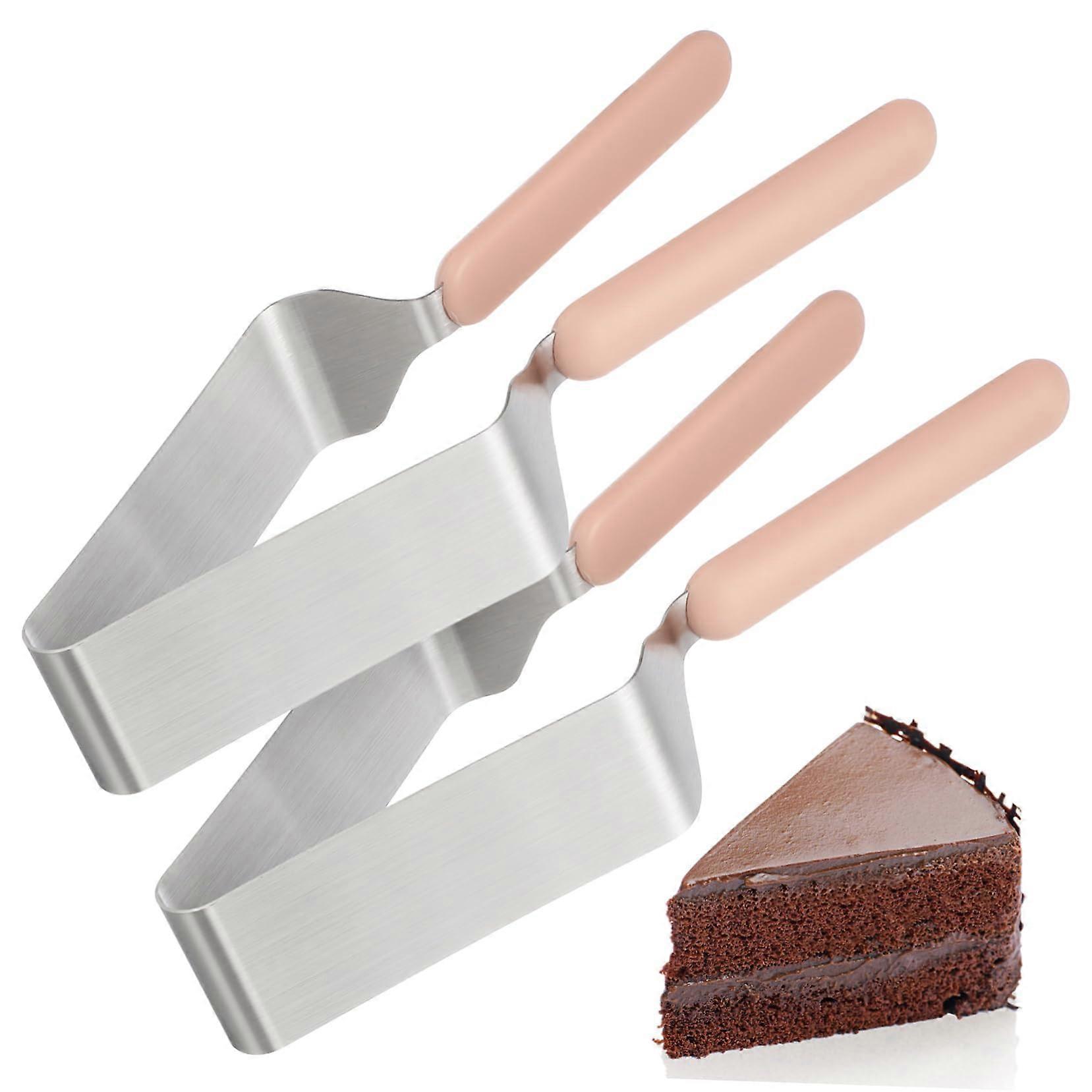 Cake Cutter Slicer Set of 2 - Precision Cake Divider for Cheesecakes, Dishwasher Safe, Ideal for Home Celebrations