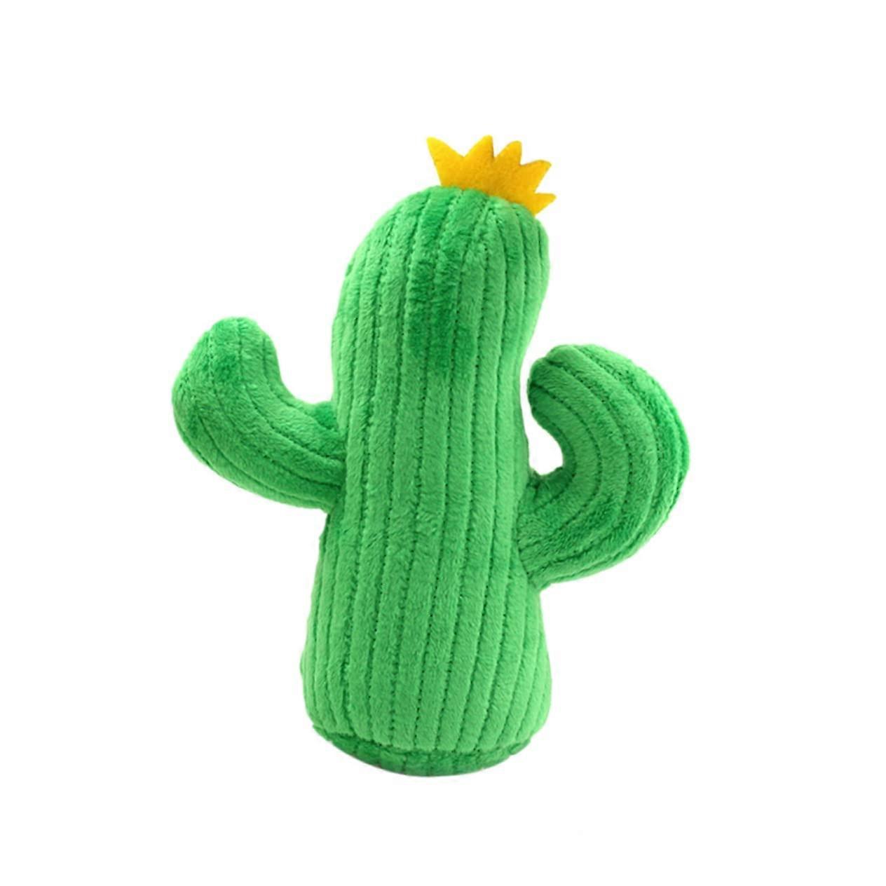 Cleveres Kaktus-Spielzeug Plush Toy With Sounds For Pets, Safe And Durable Dog Toy For Active Engagement And Reducing Boredom