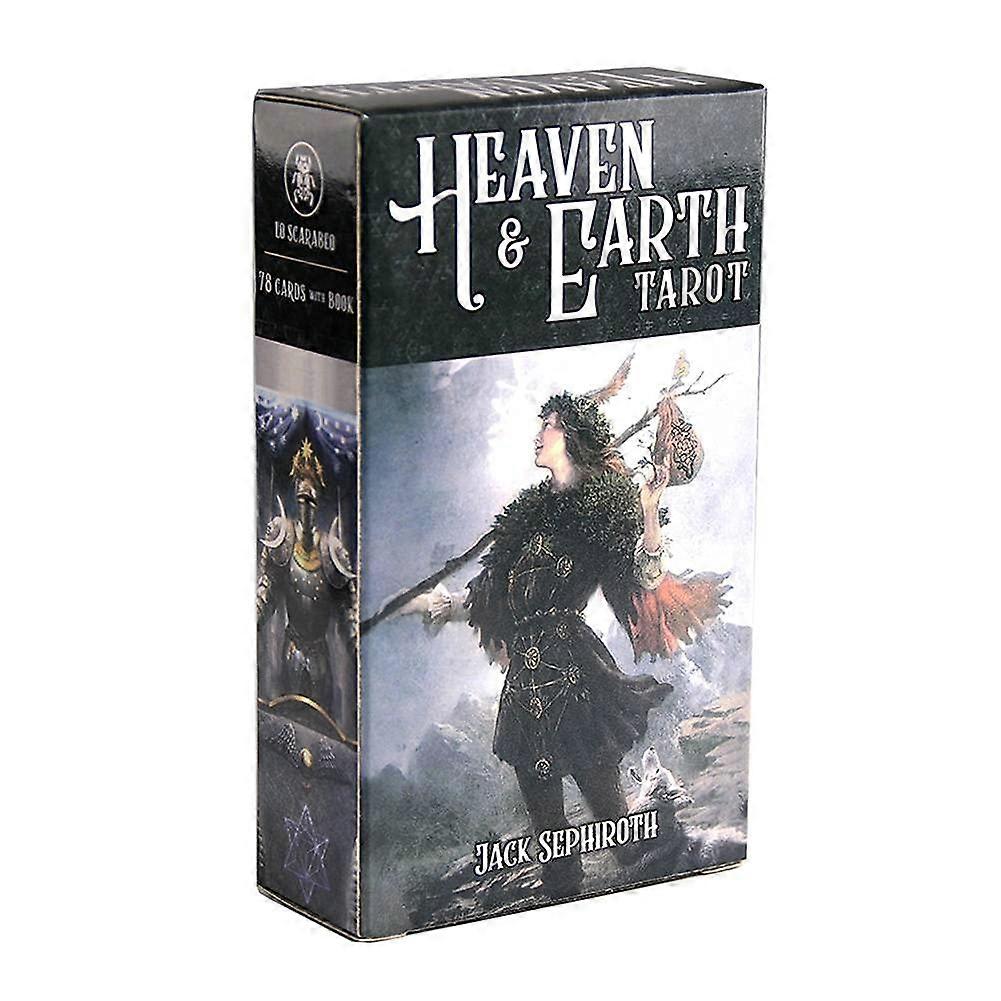 Himmel Erde Tarotkarten - Heaven Earth Tarot Cards for Divination and Fun, Unique Artwork, Ideal for Beginners and Enthusiasts