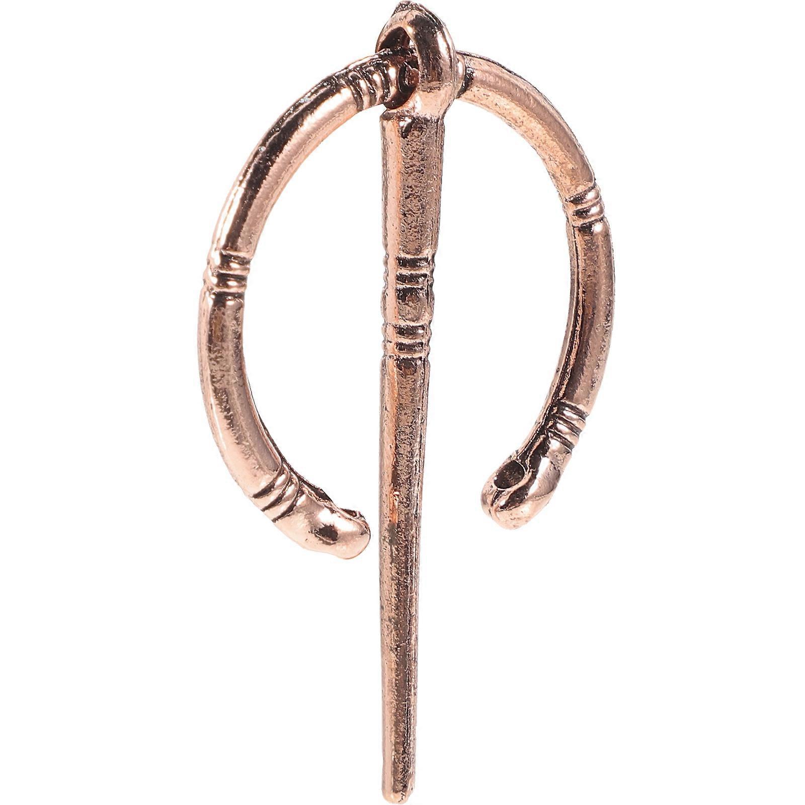 Sweater Shawl Pin Alloy Vintage Style Clothing Accessory For Women 1Set