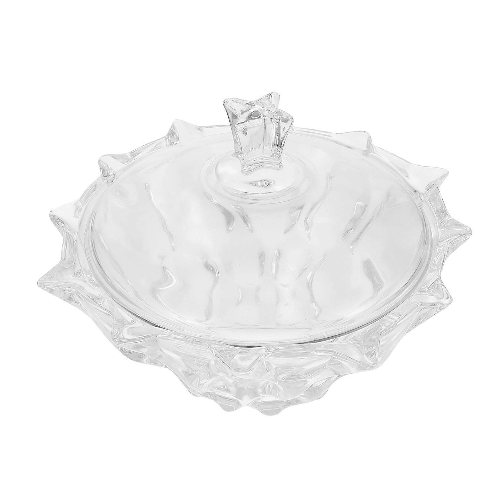 Decorative Candy Jar Seasoning Storage Delicate Design 7.07x7.07x3.93 In 1Set