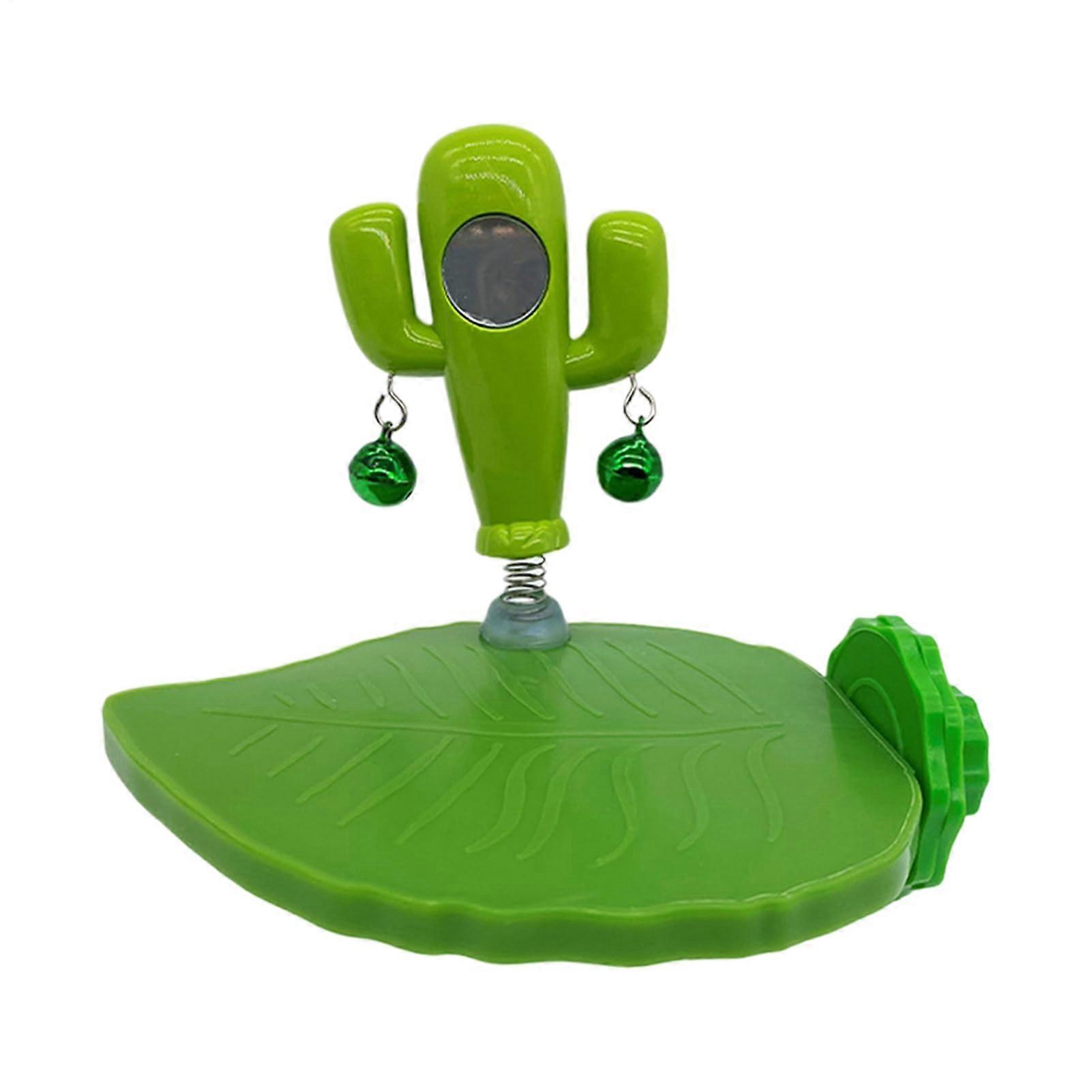 Supports à oiseaux perroquets cactus style support de jeu 5,24 x 4,45 x 4,09 pouces pour conure inséparable canari jouets d'enrichissement