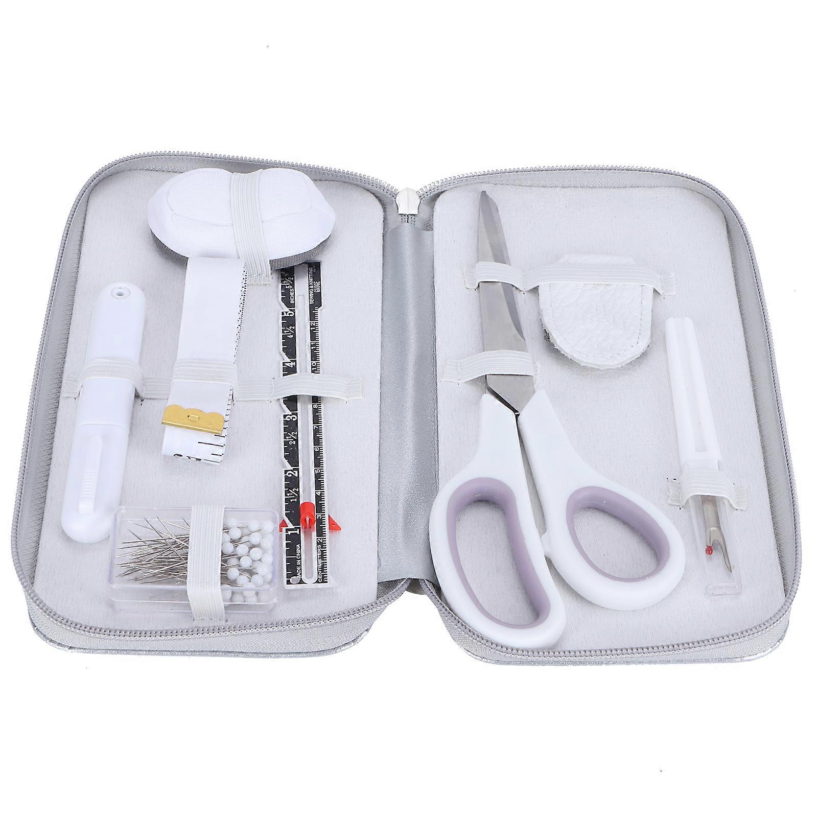 8Pcs Fabric Scissors Set Sewing Machine Accessory Tailor Shears Cutting Cloth Ruler