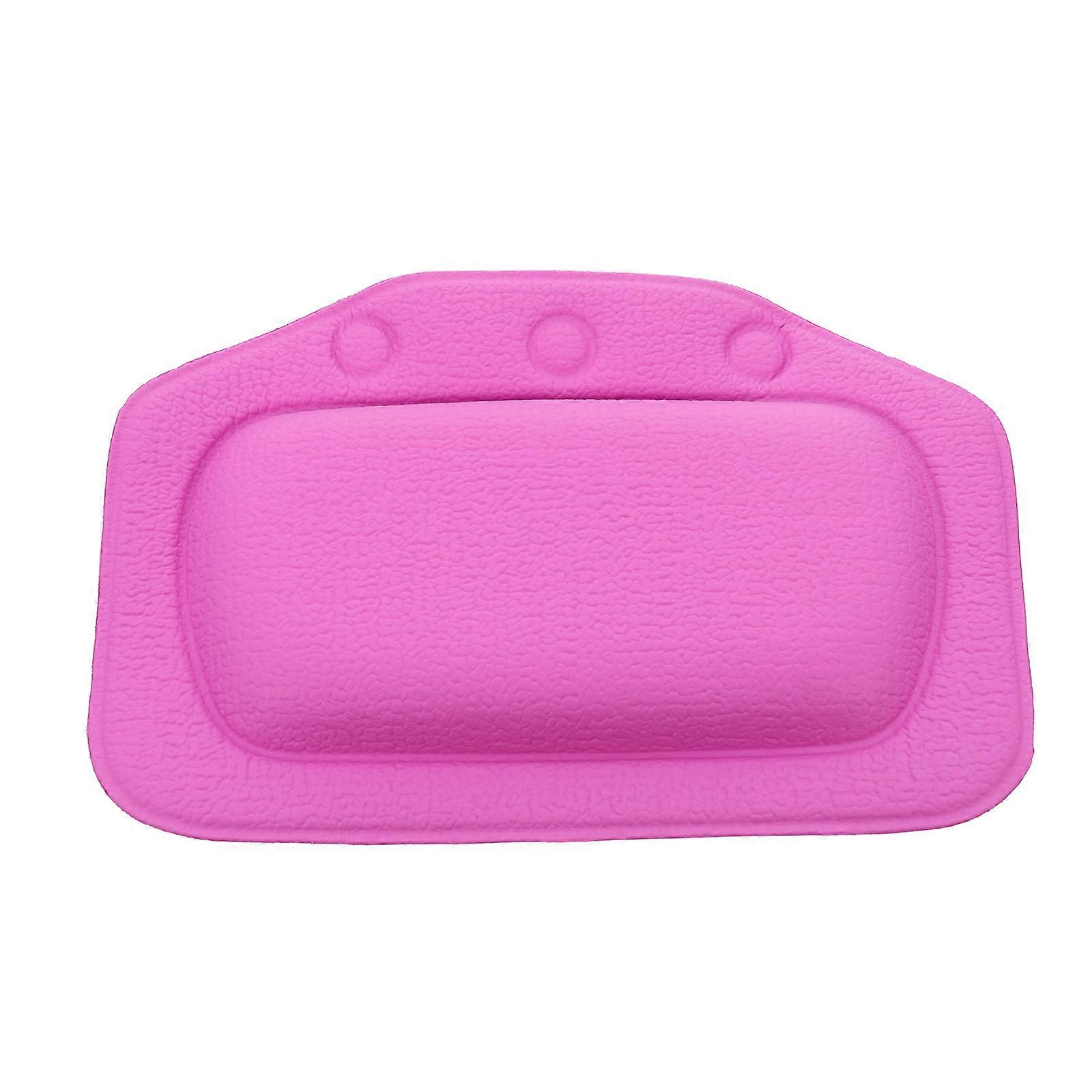 Bathroom Bath Pillow with Suction Cups for Tub and Bathtub – Comfortable Head Rest Cushion for Relaxation and